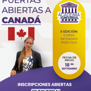 DIPLOMADO PUERTAS ABIERTAS A CANADÁ ddhh universal karla henriquez inscripciones abiertas