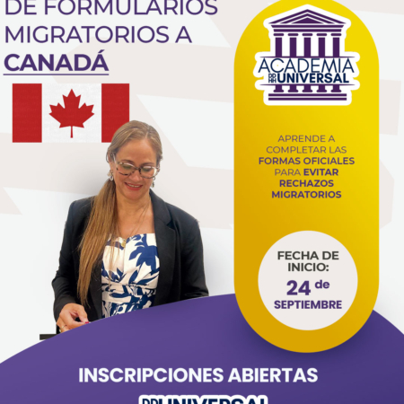 taller práctico de formularios migratorios a Canadá DDHH UNIVERSAL Karla Henríquez