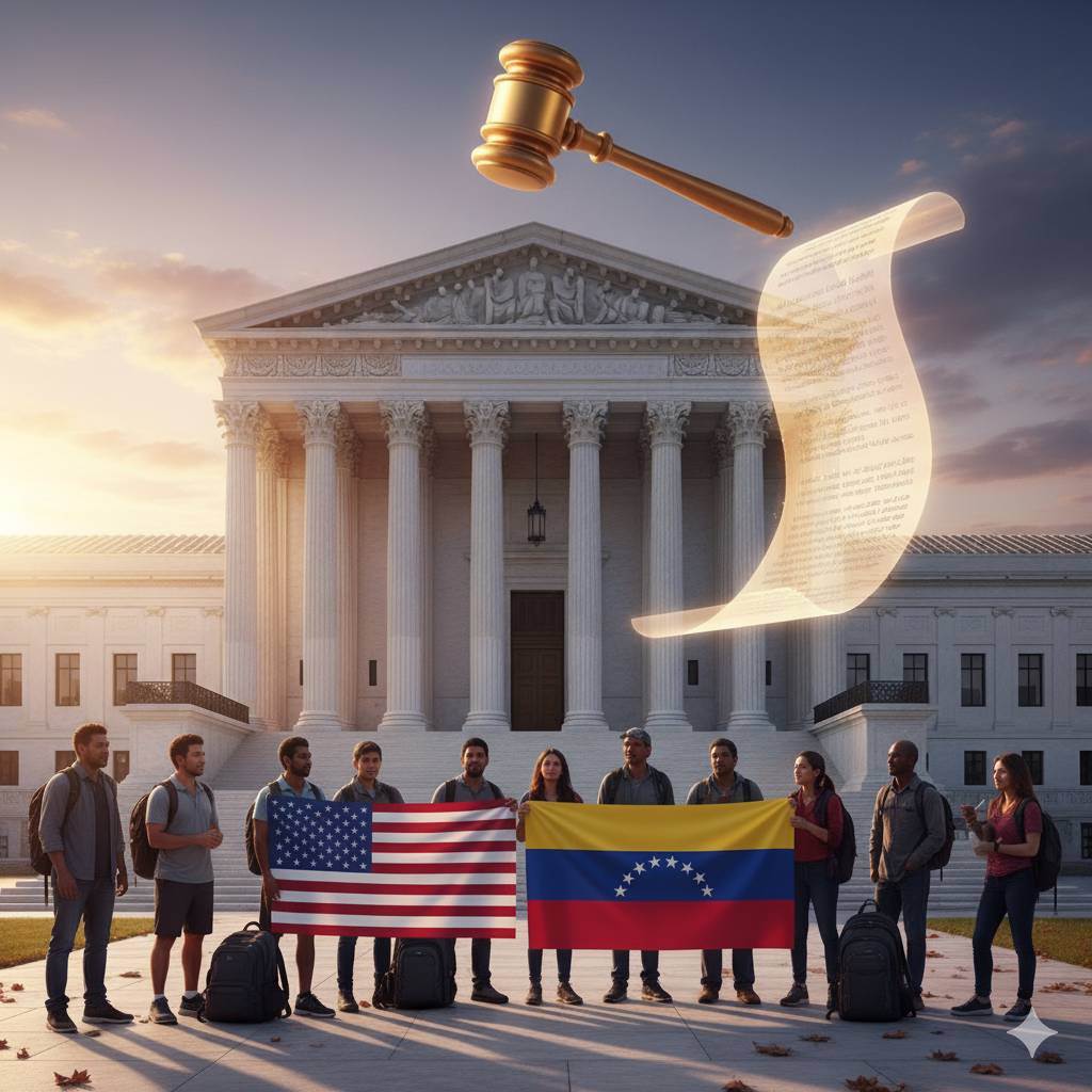 NOTA MIGRATORIA – ACADEMIA DDHHUNIVERSAL Actualización urgente: TPS para venezolanos en EE. UU. – Octubre 2025