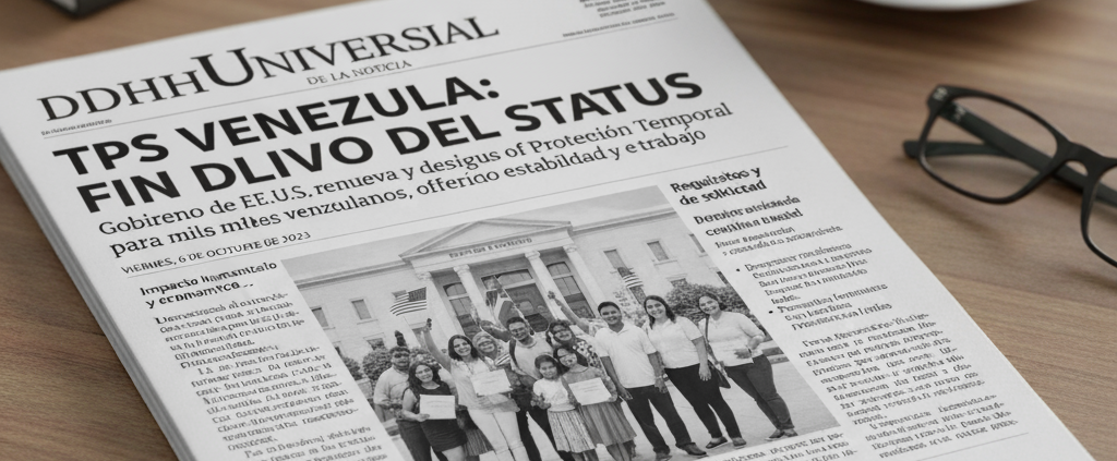 nota migratoria tps venezolanos derechos humanos con dr corp ddhh universal