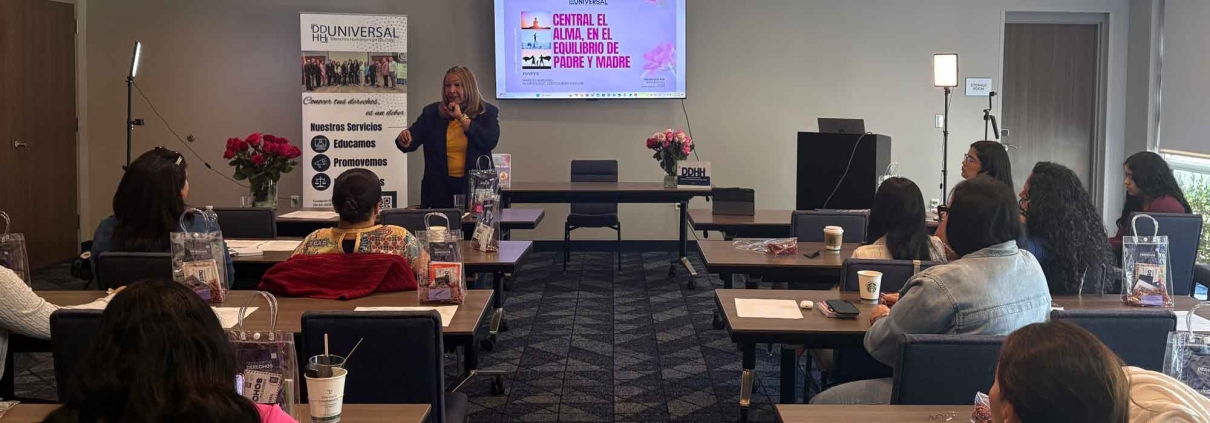 Reconoce tu valor y tu poder evento ddhh universal derechos humanos con dr corp mujeres y niñas libres de violencia