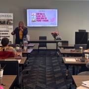 Reconoce tu valor y tu poder evento ddhh universal derechos humanos con dr corp mujeres y niñas libres de violencia